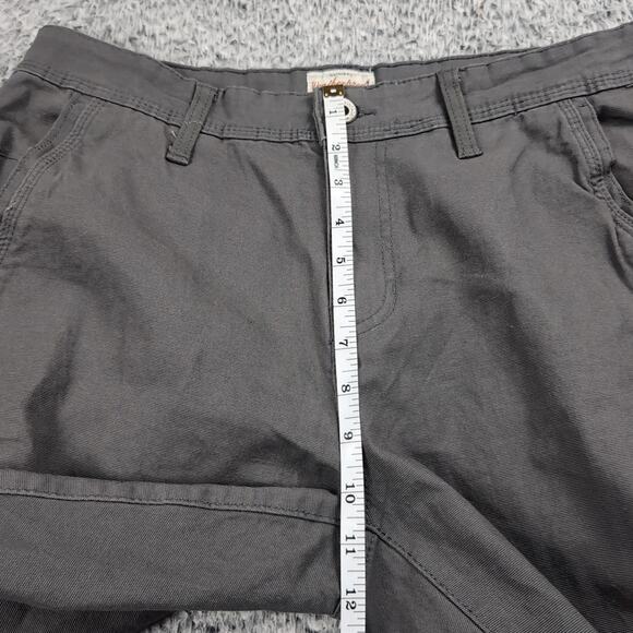 Weatherproof Vintage Jeans Men 32x32 Gray Carpenter Chore Work Stretch Casual - Picture 6 of 9